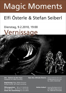 Plakat vom 44er Haus - Magic Moments